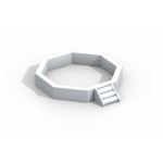 Basketball Hoop Factory - Adjustable Kids Plastic Mini Hoop Toy