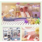 Soft Play Equipment Factory - Jungle Theme Double Slide Playground