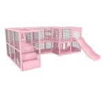 Soft Play Equipment Factory - White Indoor Play Set for Toddlers