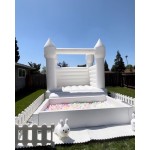Inflatable Bouncer Factory - Rainbow Pastel Wedding Bounce House