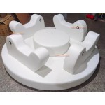 Playground Equipment Supplier - Children Playground Spinner Carousel