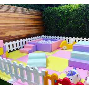 Ball Pit Factory - Play Sets with Slide White Inflatable