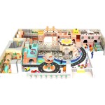 Indoor Playground Manufacturer - Candy Theme with Trampoline Game Zone