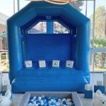 Bounce House Manufacturer - White Inflatable with Slide for Outdoor