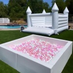 Inflatable Bouncer Factory - Rainbow Pastel Wedding Bounce House