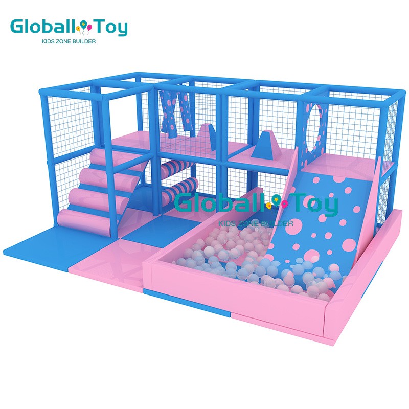 Indoor Playground Supplier - Colorful Ball Pit with Slide for Mall