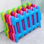 Playground Fence Manufacturer - White Plastic Panel Ball Pit Fence