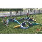 Playground Equipment Manufacturer - Plastic Gymnastic Balance Training Kit