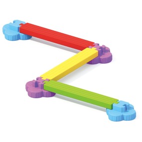 Balance Beam Supplier - Colorful Composite Plastic Balance Beam