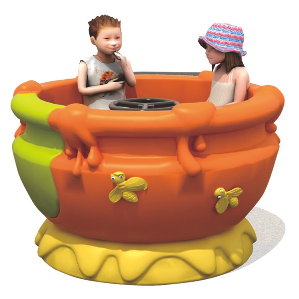 Carousel Ride Supplier - Indoor Outdoor Plastic Merry-Go-Round