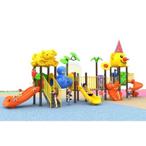 Slide Equipment Manufacturer - Attractive Metal Plastic Slide for Kids