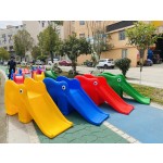 Plastic Slide Supplier - Small Combination Kindergarten Playground Slide