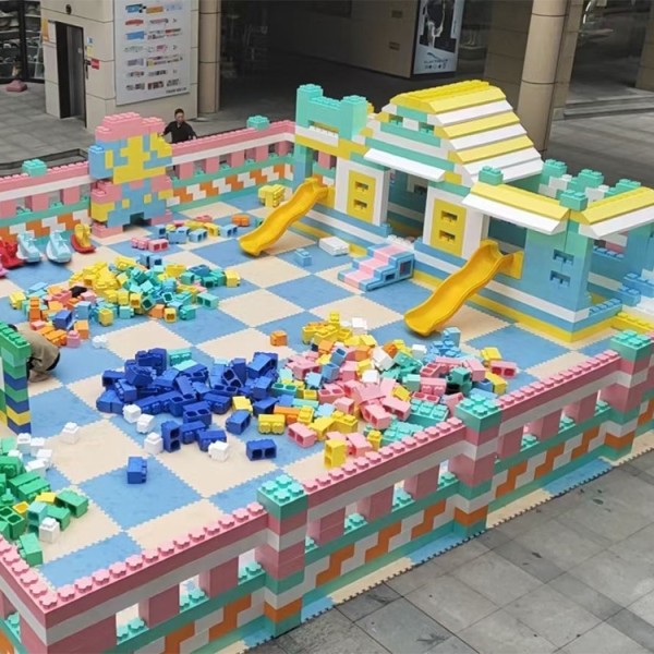 Building Block Sets Factory - Customized Children Foam Playground Sets