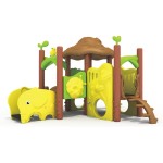 Playground Equipment Factory - Small Kindergarten Plastics Slide Set