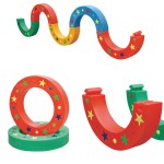 Play Tunnel Supplier - Pastel Animal Shape Plastic Fun Toy Tunnel