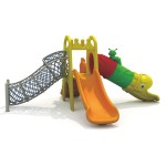 Playground Equipment Manufacturer - School Daycare Adventure Plastic Slide