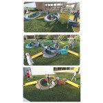 Playground Equipment Manufacturer - Plastic Gymnastic Balance Training Kit