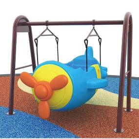 Playground Equipment Manufacturer - Pirate Ship Shape Steel Swing Set