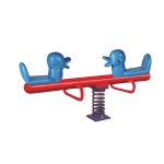 Playground Equipment Factory - Cheap Kindergarten Metal Seesaw