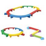 Playground Equipment Manufacturer - Kids Colorful Plastic Balance Board