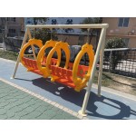 Swing Sets Supplier - Hot Sale Double Plastic Swing Seat