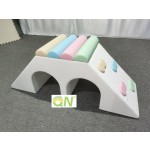 Soft Play Sets Manufacturer - Macaron Theme Baby Play Equipment for School