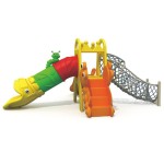 Playground Equipment Manufacturer - School Daycare Adventure Plastic Slide