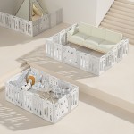 Baby Playpen Manufacturer - HDPE High Quality Safety Plastic Playpen