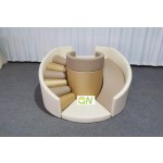 Playground Set Supplier - Mobile Brown Foam Soft Play for Party