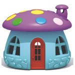 Playground Equipment Supplier - Farm Windmill Shape Kids Play House