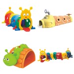 Plastic Tunnel Factory - Portable Train Shape Playground Tunnel