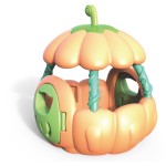 Plastic Slide Manufacturer - Double Elephant Shaped Child Slide