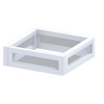 Ball Pit Manufacturer - Luxury Clear Window Household White Ball Pit