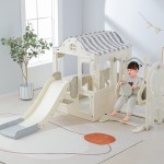 Playground Slide Supplier - Convenient Storage Cartoon Puppy Folding Slide