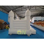 Inflatable Castle Manufacturer - Pure White Portable Jumping Castle