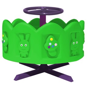 Swivel Chair Factory - Kindergarten Plastic Merry-Go-Round Horse