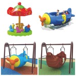 Swing Set Supplier - Airplane Theme Kindergarten Outdoor Swing
