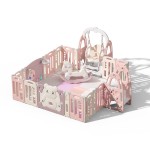 Baby Playpen Factory - Customized White Portable Safety Playpen