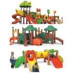 Playground Slide Factory - Commercial Park Space Theme Plastic Slide