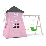 Playhouse Factory - Cartoon Bear Shape Outdoor Playground Equipment
