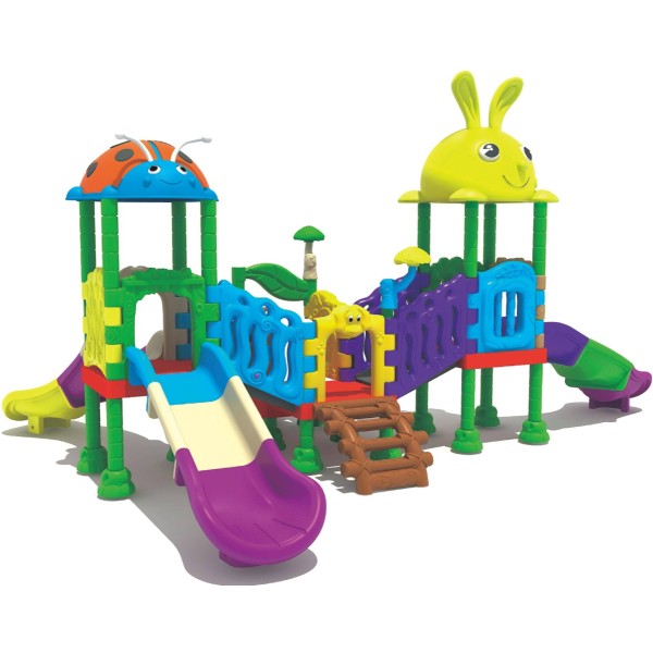 Playground Equipment Supplier - Children's Entertainment Plastic Slide