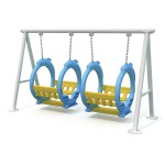 Swing Sets Supplier - Hot Sale Double Plastic Swing Seat