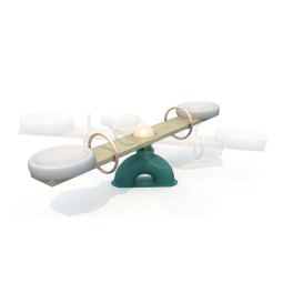 Swing Set Supplier - 3 Seat Plastic Disc Swing for Backyard