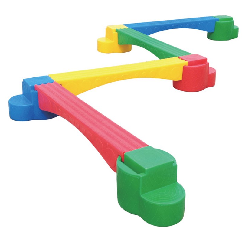 Sensory Equipment Factory - Pastel-Colored Plastic Balance Beam