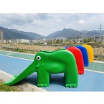 Plastic Slide Supplier - Small Combination Kindergarten Playground Slide