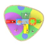 Playground Equipment Supplier - Hot Selling Garden Entertainment Slide