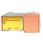 Playground Equipment Manufacturer - Submarine Shape Kids Plastic Tunnel