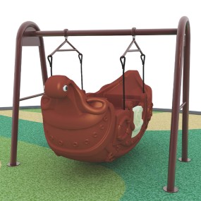 Swing Set Factory - Ocean Theme 4 Seater Garden Swing for Kids