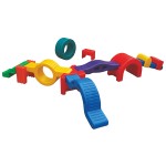 Educational Toys Manufacturer - Free Combination Multi-Colour Balance Beam