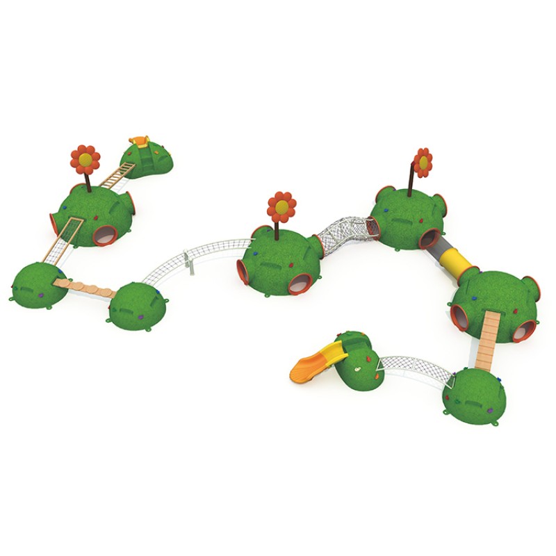 Climbing Tunnel Supplier - Simulated Hill Outdoor Playground Equipment